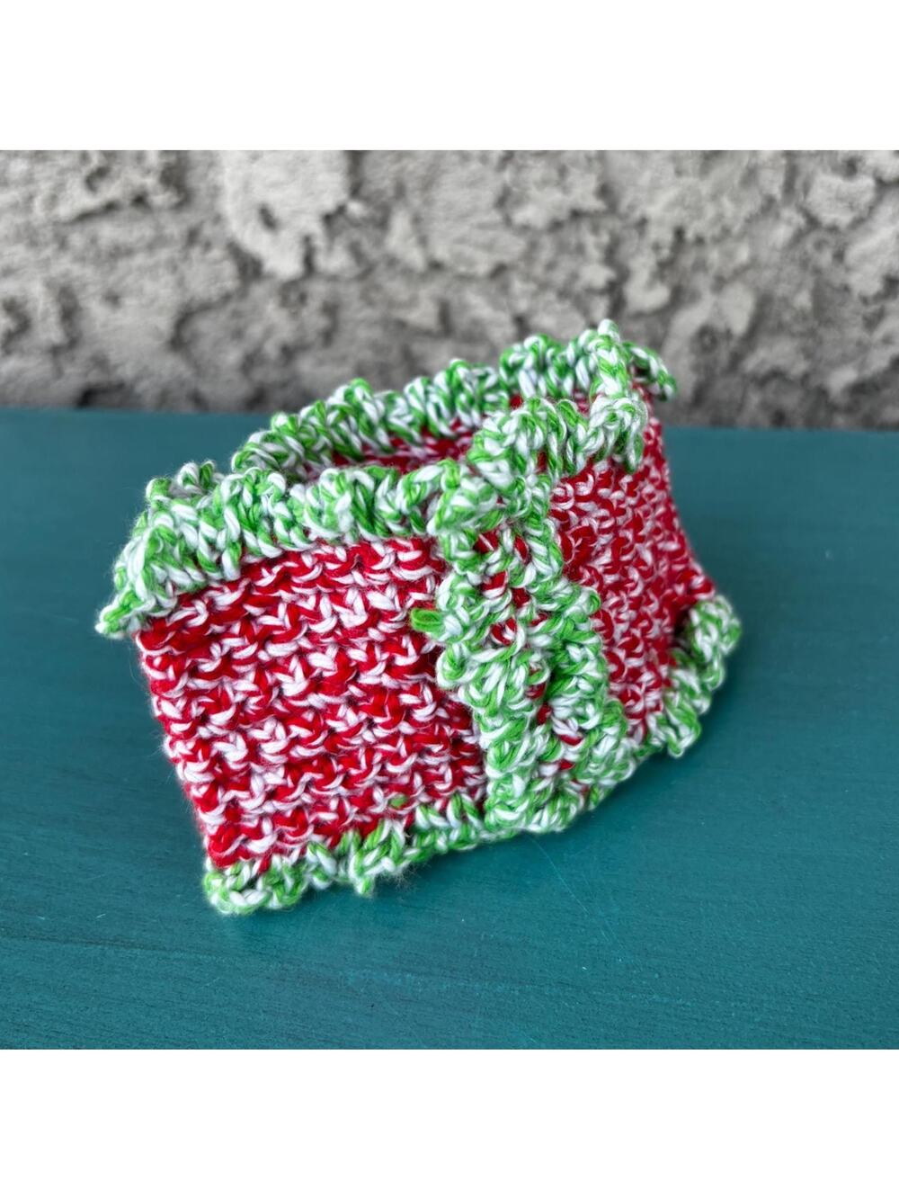 Handmade Christmas Coffee Cozy: Holiday Themed Drink Sleeve